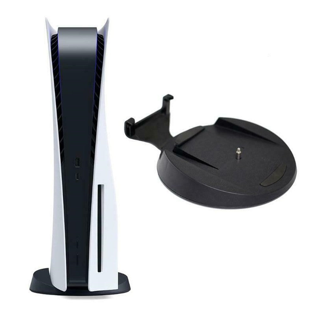 Plastic Vertical Stand Holder Dock Mount Base With Screw For PS5 Game Console