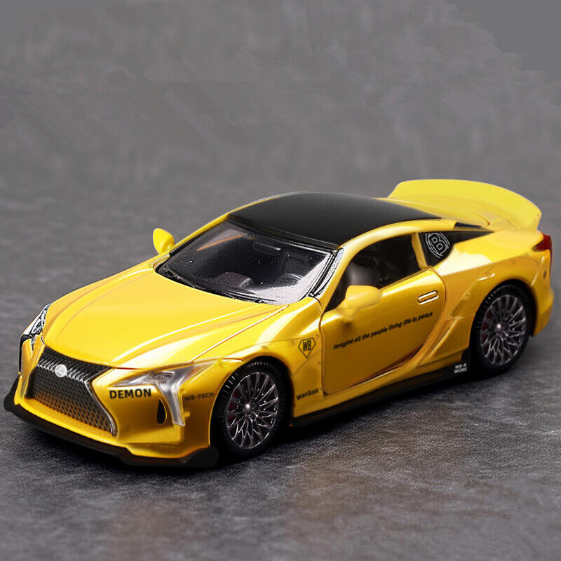 1:32 Lexus LC500 Diecast Model Car Toy Vehicle Alloy Sport Car Sound Light Gift