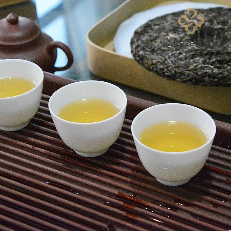 357g Premium Raw Puer Tea Cake Bohetang Yunnan Ancient Mountain Spring Aroma Tea