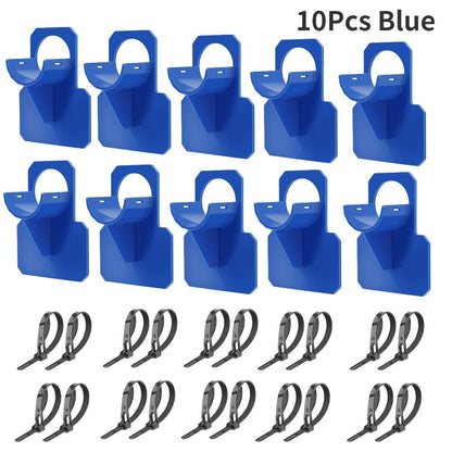 5-10pc 30-38mm Swimming Pool Pipe Fixing Holder Mount Support Water Hose Bracket