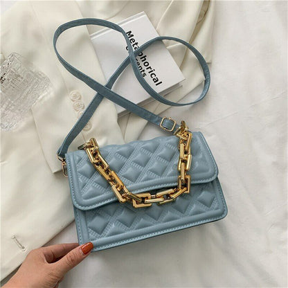 Summer Chain Bags Korean Fashion One-shoulder Small Square Messenger Bags Female