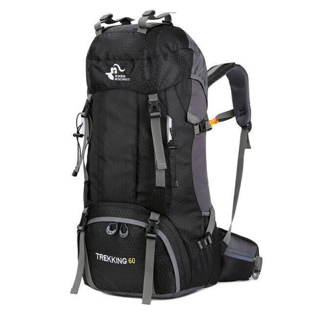 60L Backpack Camping Climbing Bag Hiking Backpacks Molle Sport Bag