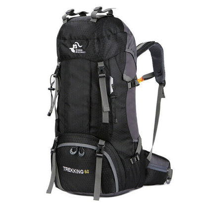 60L Backpack Camping Climbing Bag Hiking Backpacks Molle Sport Bag