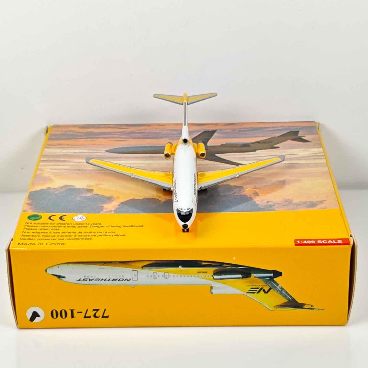 1:400 Aeroclassics Northeast Airlines B727-100 Airplane Diecast Plane Model