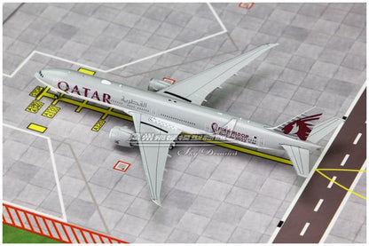 1:400 JC Wings QATAR BOEING 777-300ER Passenger Airplane Diecast Aircraft Model