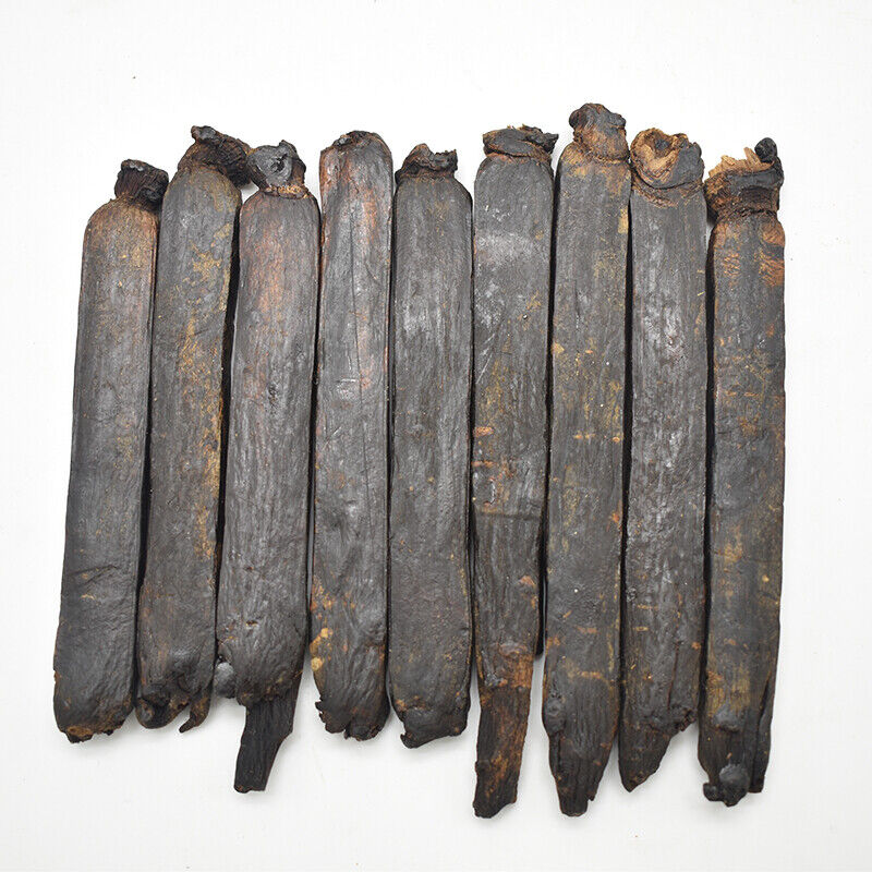 6 Year Old Korean Black Ginseng Root 250g 12 ~ 13 Red Ginseng Healthy Herbal Tea-