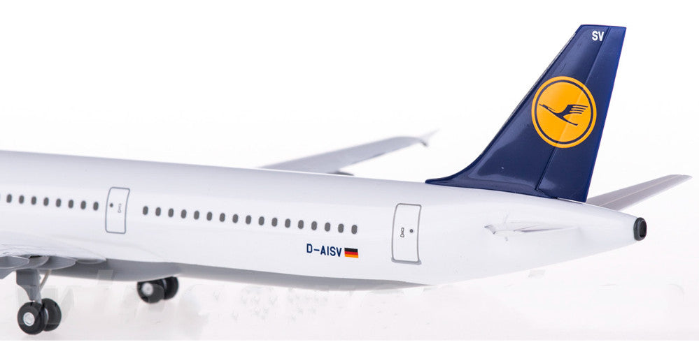 1:200 Hogan Lufthansa AIRBUS A321 Passenger Aircraft ABS Plastic Airplane Model