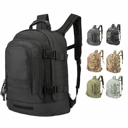 60L Tactical Backpack Softback Outdoor Hiking Camping Hunting Camping Travel Bag