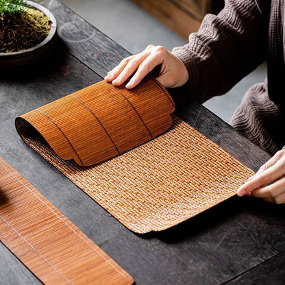 Bamboo Tea Table Runner|Table Runner|Tea Accessories|Home Decor