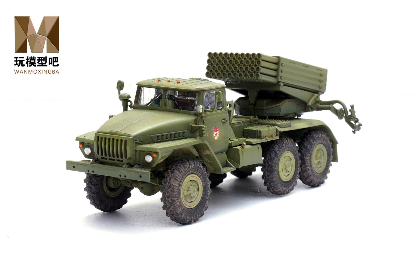 1/72 Russian BM-21 hail rocket later stage model