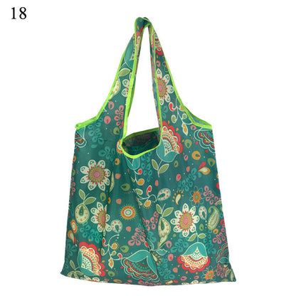 New Reusable Foldable Ladies Shopping Bag Eco Tote Handbag Fold Away Bag