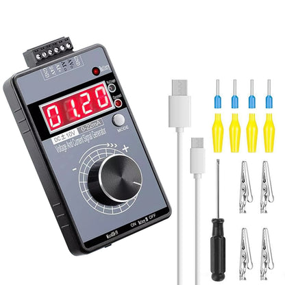 1Pcs Digital 4-20mA 0-10V Voltage Signal Generator 0-22mA Current Transmitter