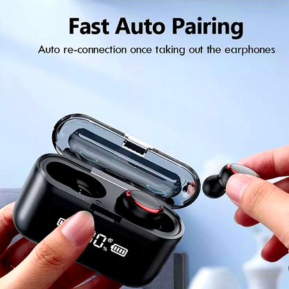 TWS Bluetooth Earbuds True Wireless Earphone Waterproof Headset Premium Sound