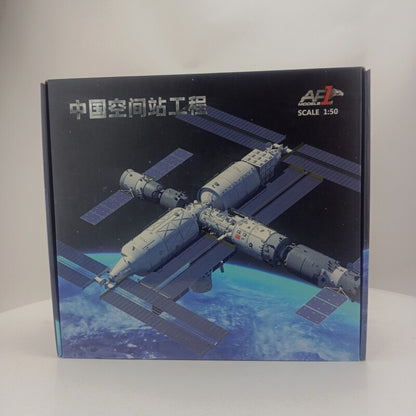 1:50 AF1 Tianzhou Cargo Spaceship Space Station Diecast Aerospace Model