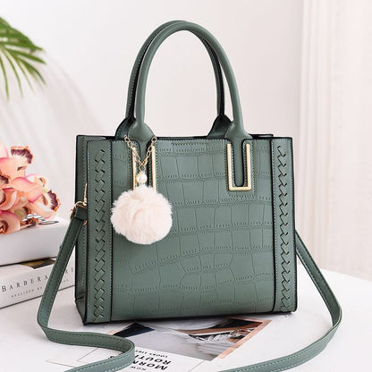 Elegant Women Lady PU Leather Handbag Purse Shoulder Crossbody Messenger Bags