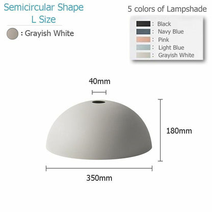 Nordic Loft Simple Pendant Lights E27 LED Modern Creative Hanging Lamp Design 1x