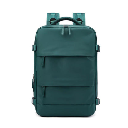 Women Backpack 15.6inch Girl School Backpack Shoe Bag Travel Backpack