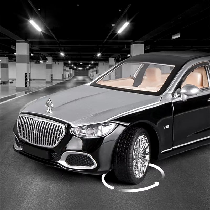 1:22 Benz Maybach S680 Alloy Metal Car Model Diecast Metal Toy Vehicles Car Mode