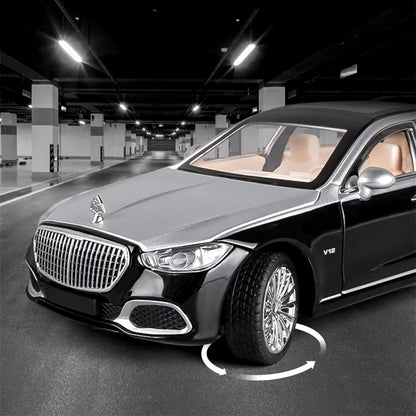 1:22 Benz Maybach S680 Alloy Metal Car Model Diecast Metal Toy Vehicles Car Mode