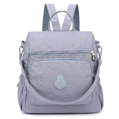Fashion Women Backpack School Bags Nylon Cloth Waterproof Backpack Large Bookbag