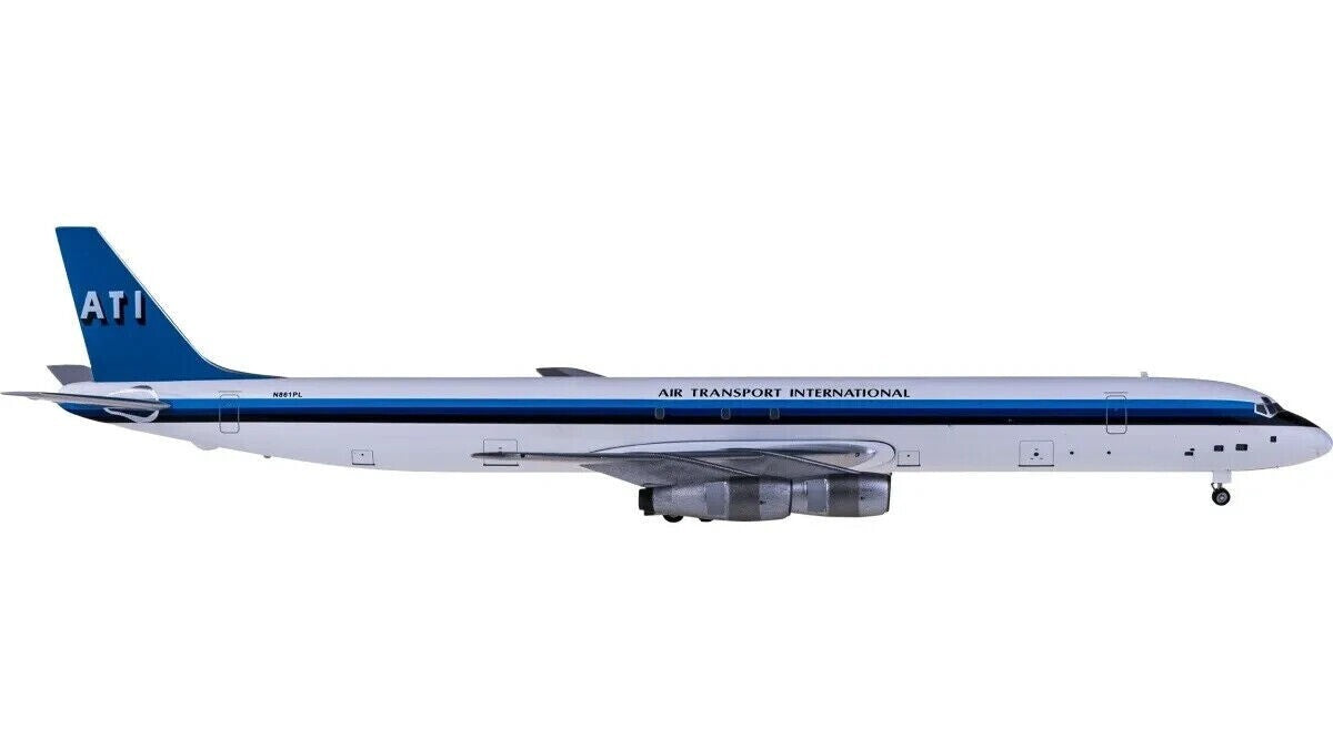 1:200 AeroClassics Air Transport Internal Douglas DC-8-61 Airplane Diecast Model