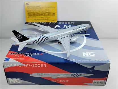 NG Models Air France for Boeing B777-300ER F-GZNT SkyTeam 1:400 Aircraft Model