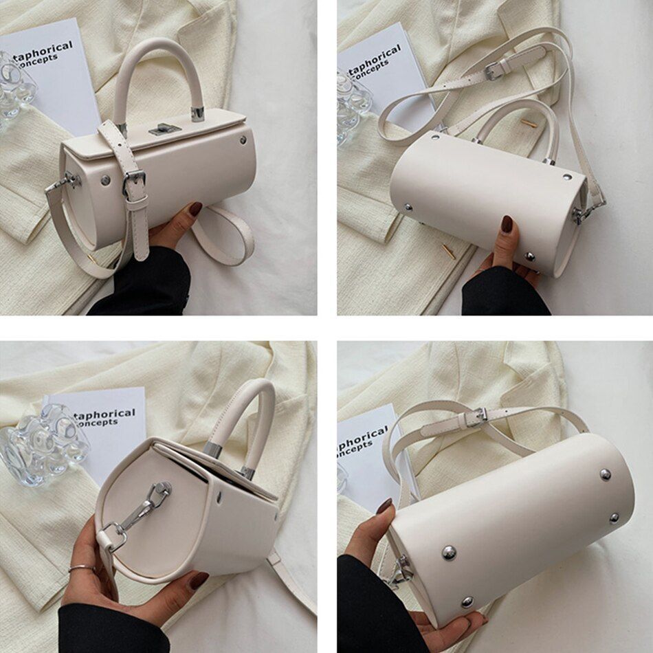 Small Synthetic Leather Bag Shoulder Crossbody Summer Handbag 20*10*10.5 CM Hasp