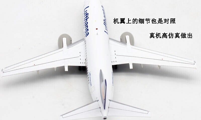 1:200 JC Wings Lufthansa BOEING 737-500 Passenger Plane Diecast Aircraft Model