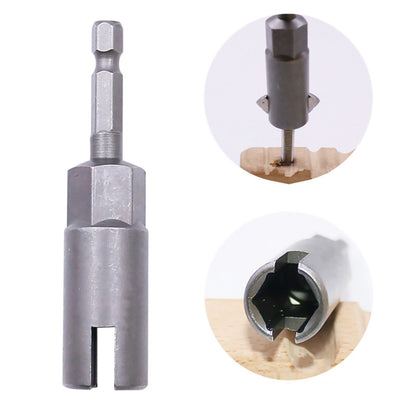 3 Sizes Power Wing Nut Driver Hook Drill Bits Socket Wrench Tool 1/4" Hex Shank