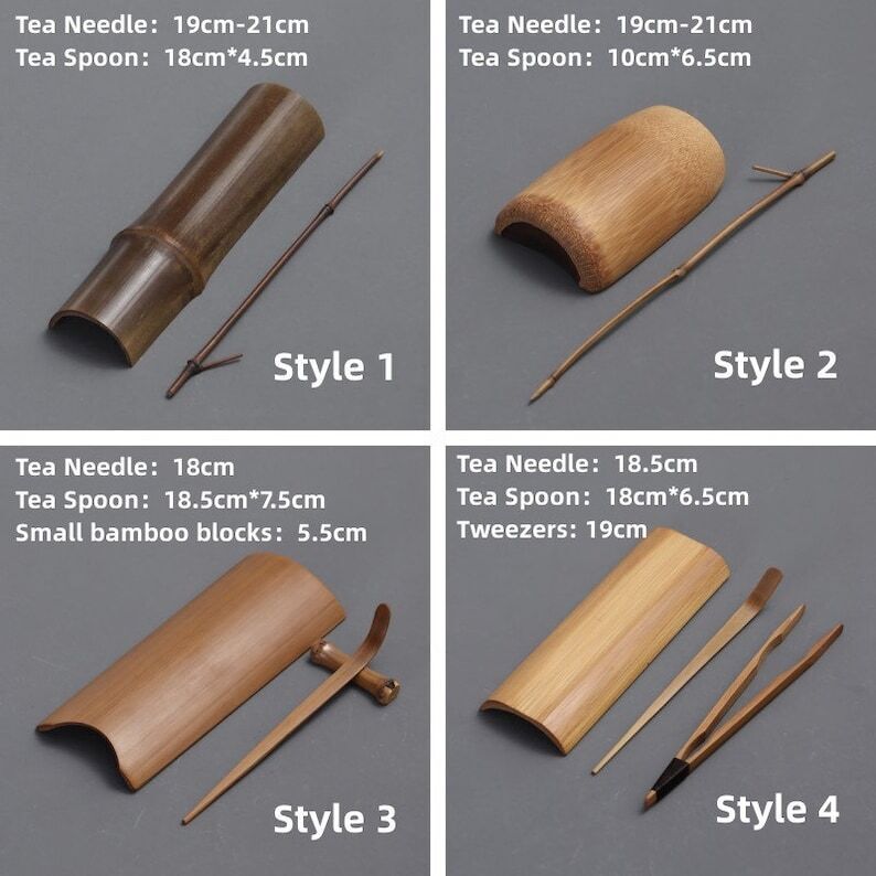 Natural Bamboo Tea Spoon Tea Ceremony Set|Bamboo Tea Accessories