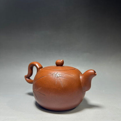 Chinese Yixing Zisha Clay Handmade Exquisite Teapot （蟠桃 底款：蒋蓉）