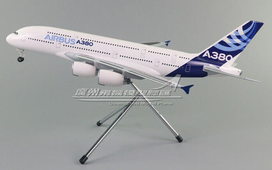 1:200 36CM AIRBUS A380 Passenger Airplane ABS Plastic Aircraft Plane Model