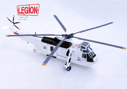 1:72 LEGION ROYAL NAVY Sea King HC-4 Helicopter Plane Diecast Aircraft Model
