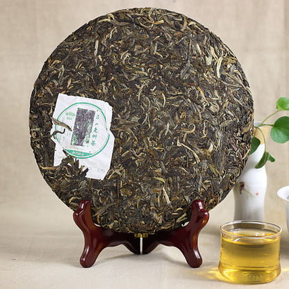 2014 Haiwan High Mountain Ancient Tree Old Comrade Batch 141 Raw Puer Tea 500g