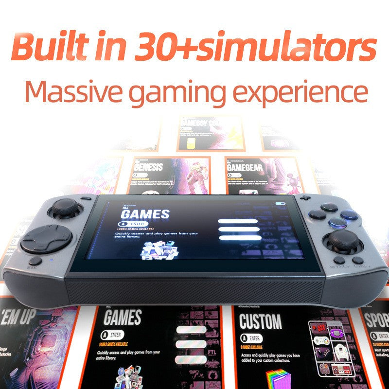 09 Ultra 5.1" OLED HD Screen Open Source Retro Handheld Game Console