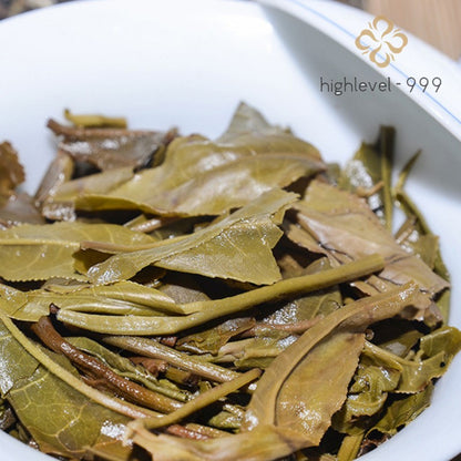 357g Raw Puer Tea Cake Yibang Yunnan Mountain Grown Fresh Spring Aroma Tea