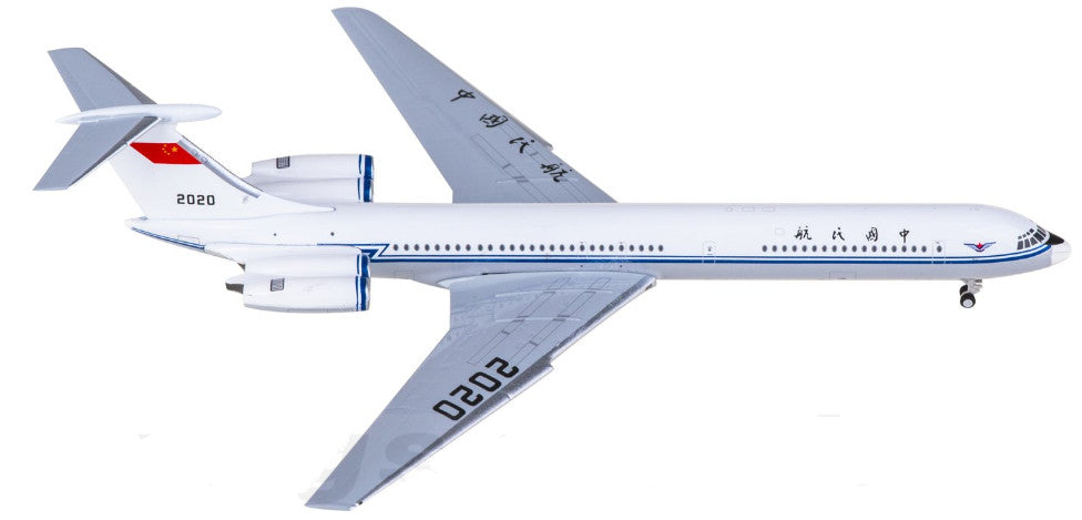 1:400 Phoenix CAAC Ilyushin IL-62 2020 Airplane Diecast Aircraft Plane Model