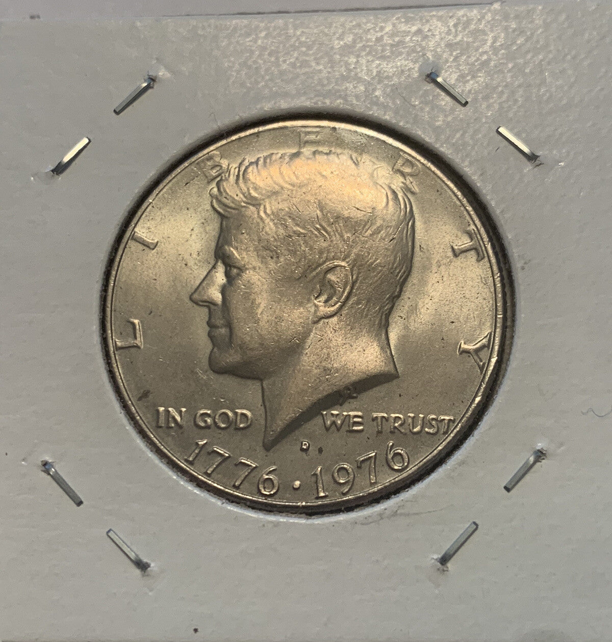 1776 1976-D Bicentennial Kennedy Half Dollar Denver Mint