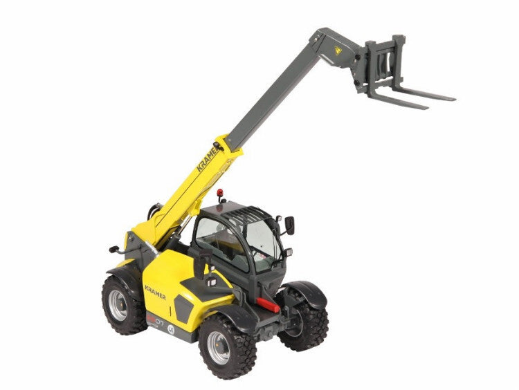 1:32 NZG KRAMER 4407 Telehandler Wheeled Forklift Crane Machine Diecast Model