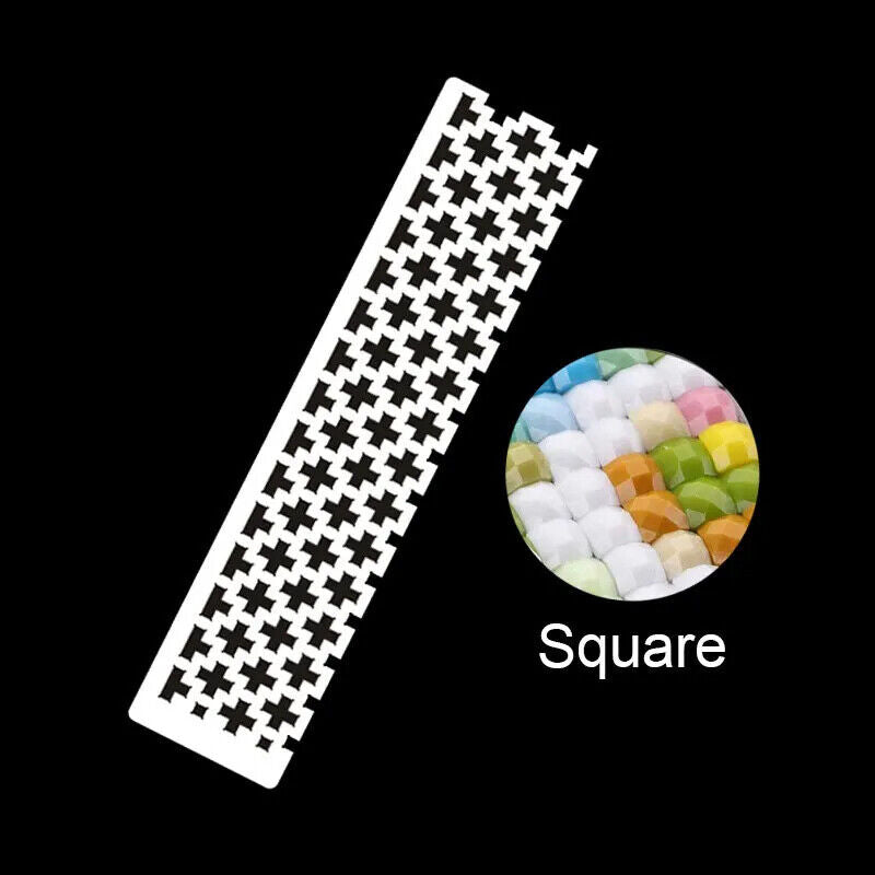 Diamond Embroidery Painting Ruler Metal DIY Mosaic Fix Tool Adjustment Corrector