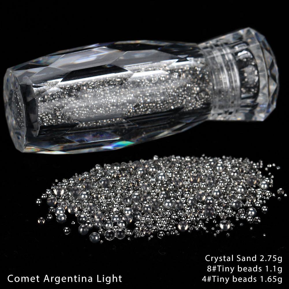 Nail Art Glitter Micro Crystal Pixie 3D Tiny Beads DIY Manicure Rhinestone Decor