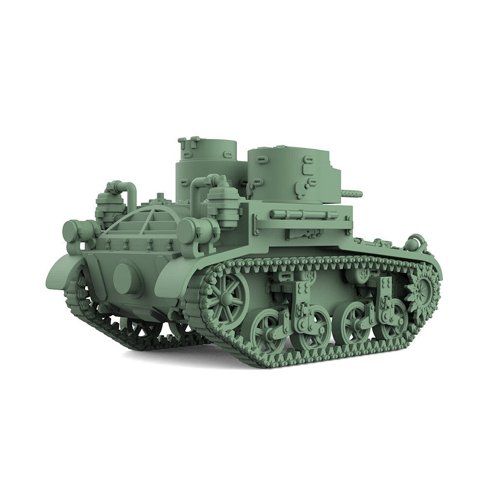 SSMODEL SS200502 1/200 Military Model Kit US M2A2 Light Tank