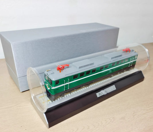 1:64 40CM Shaoshan Type 1 6Y1 Electric Locomotive Passenger Train Diecast Model