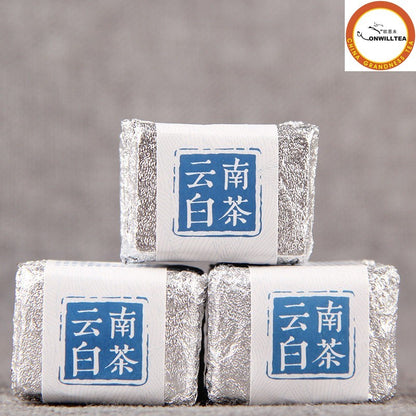 云南中国白茶白茶茶迷你小砖蛋糕500克-