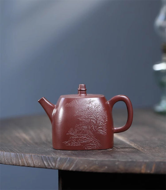 260cc chinese Yixing Handmade Zisha teapot Purple Clay HanDuo Gongfu Tea Pot