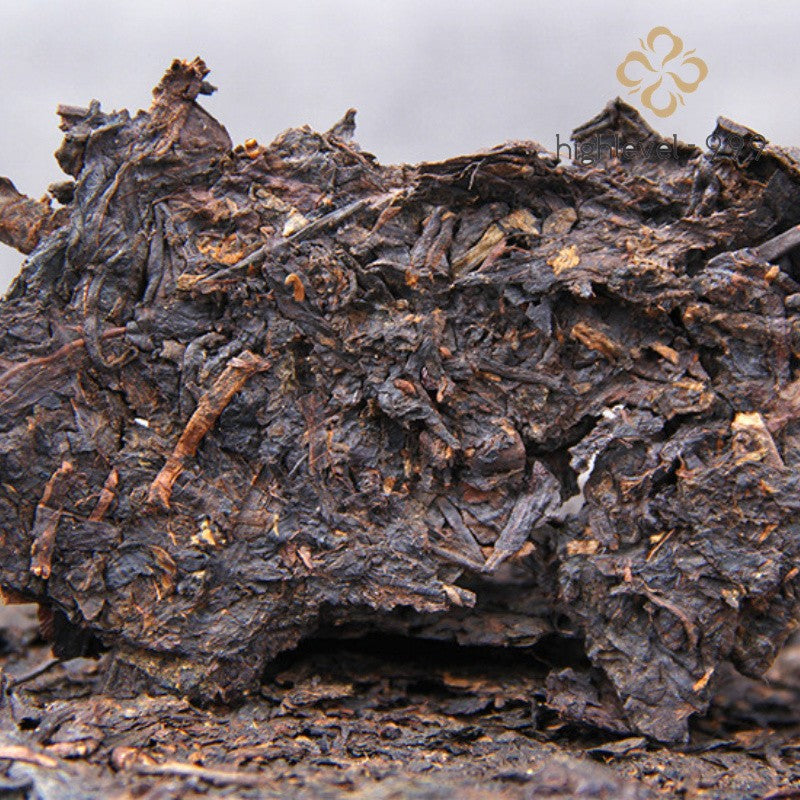357g Ripe Pu-erh Tea 2009 Raw Material Menghai Bulang Mountain Tea Cake