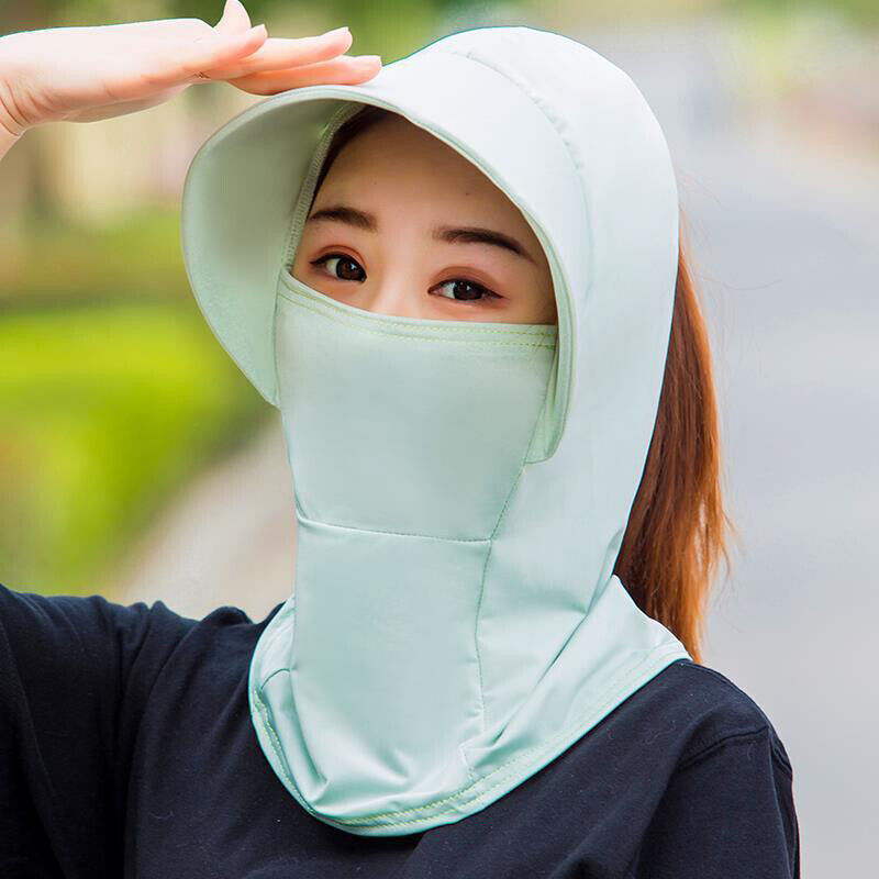 Women Summer Sun Hat Version Hat Wide Brim Neck Cover Hat Anti-UV