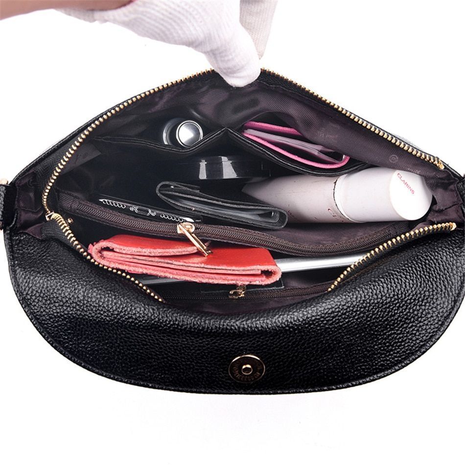 Leather Handbag Messenger Bag Small Shoulder Crossbody Bags Polyester Synthetic