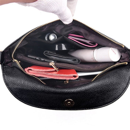 Leather Handbag Messenger Bag Small Shoulder Crossbody Bags Polyester Synthetic