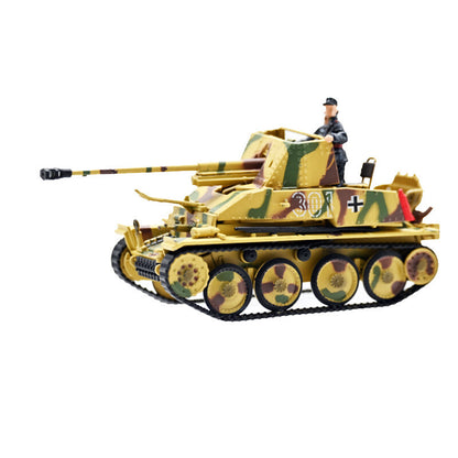 1/72 German Weasel 3 Ⅲ Self-Propelled Anti-Tank Gun +2 Soldier Model Camouflage